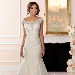 Stella York fit and flare Style number (6569DM)